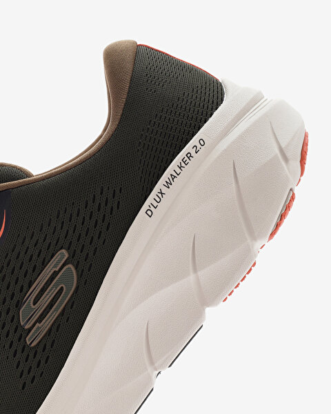 Skechers D'lux Walker 2.0  -  Swave Erkek Haki Spor Ayakkabı 232714 OLOR-6