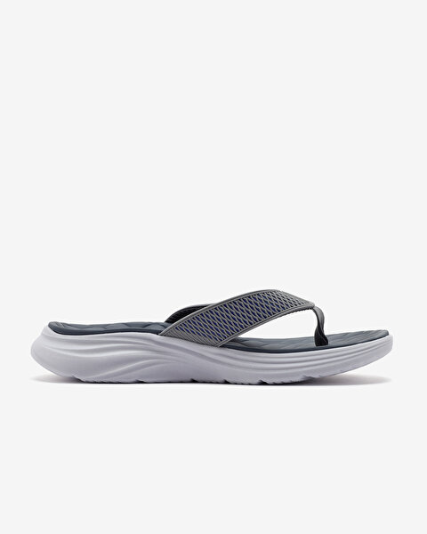 Skechers Vapor Foam Sandal  -  Sayto Erkek Gri Parmak Arası Terlik 232894 GYBL-1