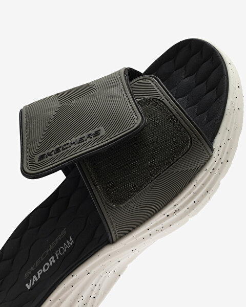 Skechers Vapor Foam Sandal - Reedo Erkek Haki Terlik 232897 OLBK-6