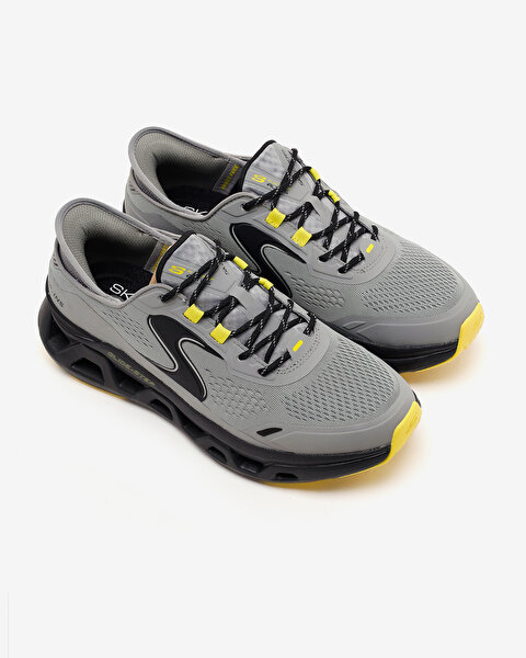 Skechers Glide-step Altus Erkek Gri Spor Ayakkabı 232921 GYBK-5