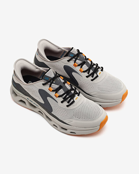 Skechers Glide-step Altus Erkek Gri Spor Ayakkabı 232921 GYCC-5