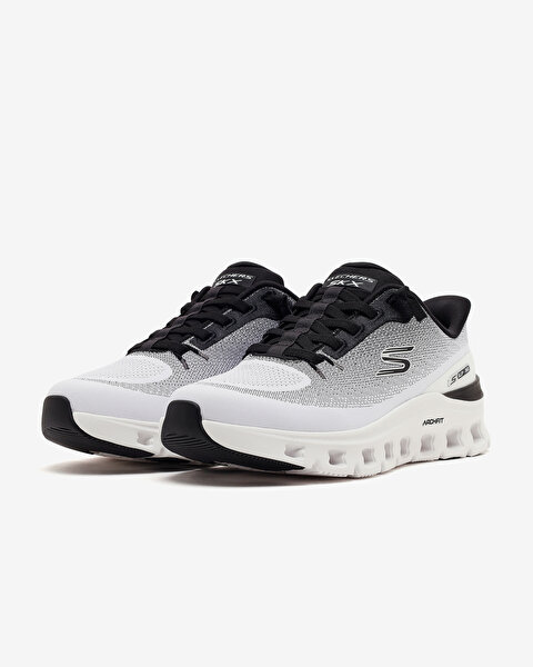 Skechers Arch Fit Glide-step Pro Erkek Beyaz Spor Ayakkabı 233110 WBK-2