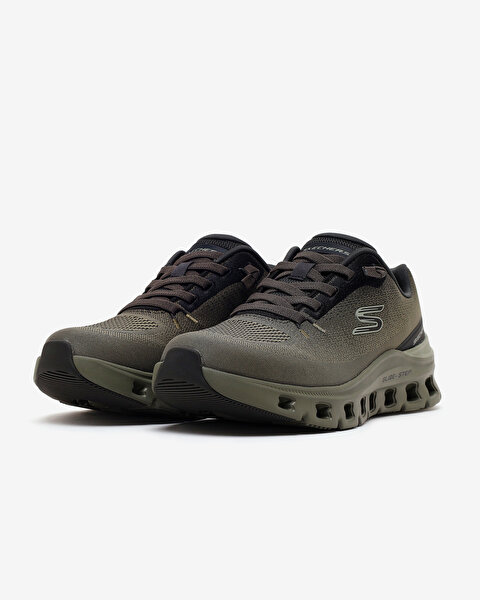 Skechers Glide-step Pro-waverra Erkek Haki Spor Ayakkabı 233132 OLV-2