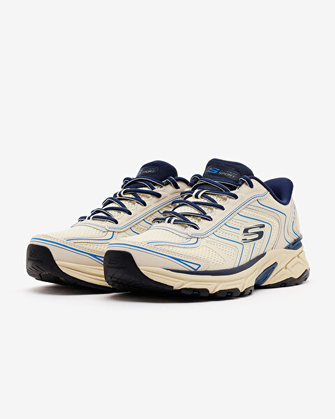 Skechers Stamina Sport Erkek Bej Sneakers 233150 NTBL-2
