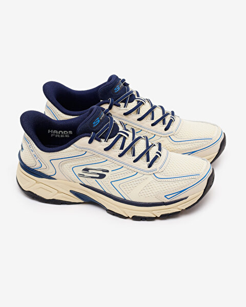 Skechers Stamina Sport Erkek Bej Sneakers 233150 NTBL-5