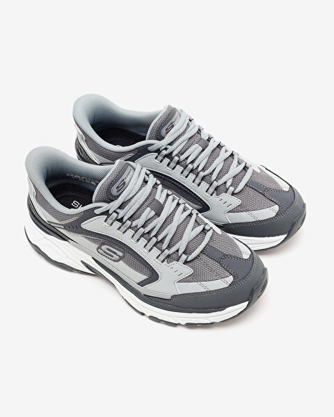 Skechers Stamina Sport Erkek Gri Sneakers 233155 GYCC-5