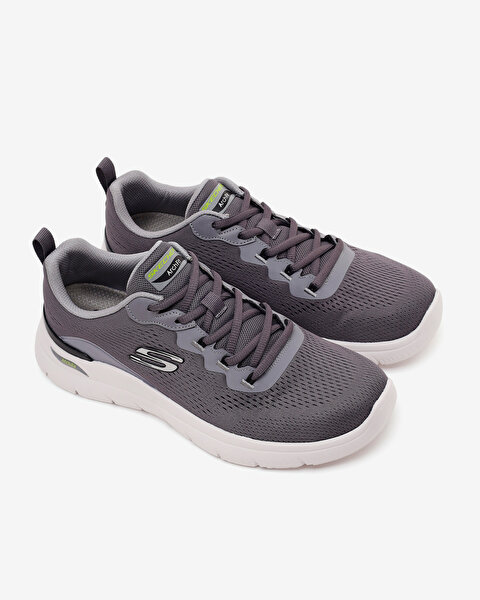 Skechers Arch Fit Summits Erkek Gri Spor Ayakkabı 233178TK CCLM-4