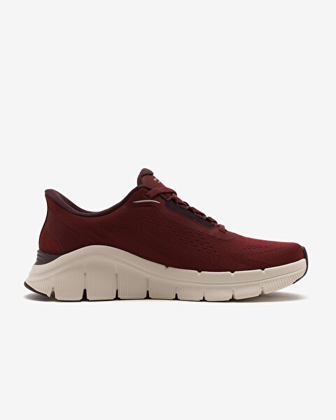 Skechers Relaxed Fit Flex Erkek Bordo Spor Ayakkabı 233218 BURG-1