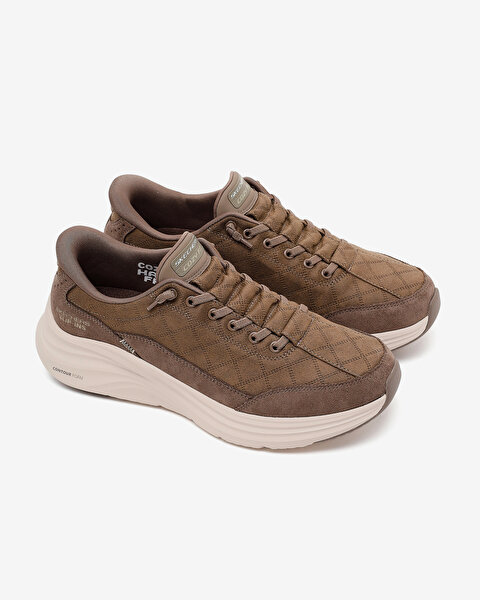 Skechers Contour Foam Erkek Bej Spor Ayakkabı 233290 DKTP-5