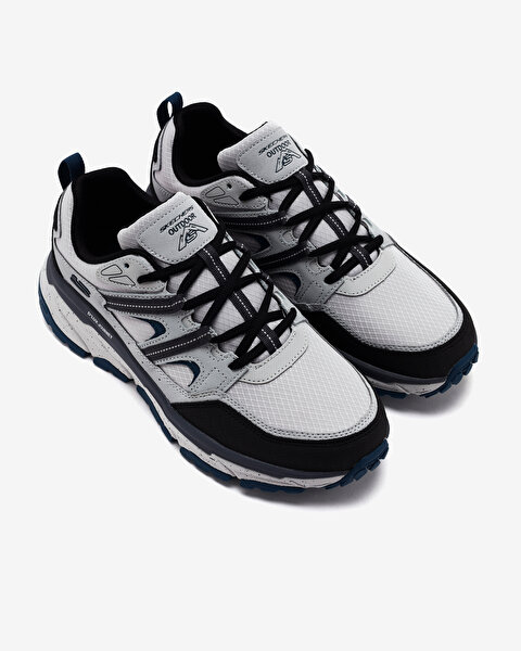 Skechers D'lux Journey Erkek Gri Outdoor Ayakkabı 237192 GYBL-5