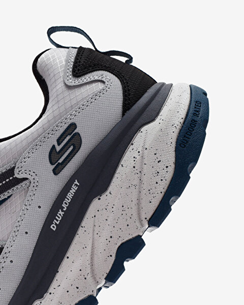 Skechers D'lux Journey Erkek Gri Outdoor Ayakkabı 237192 GYBL-6