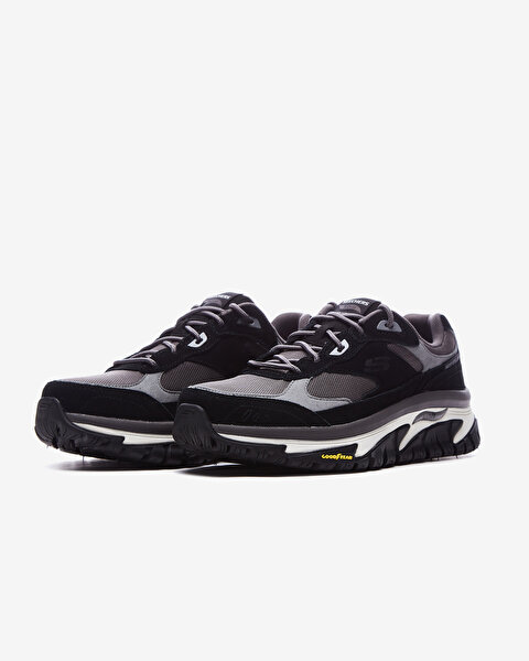 Skechers Arch Fit Road Walker Erkek Siyah Outdoor Ayakkabı 237332 BKGY-2