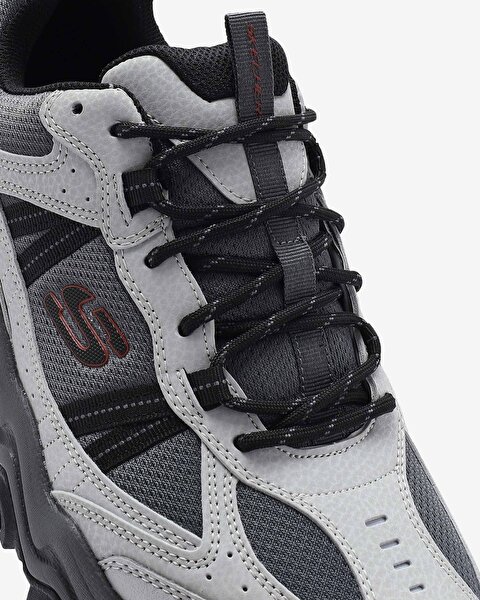 Skechers Stamina At - Upper Stitch Erkek Gri Outdoor Ayakkabı 237527 GYOR-6
