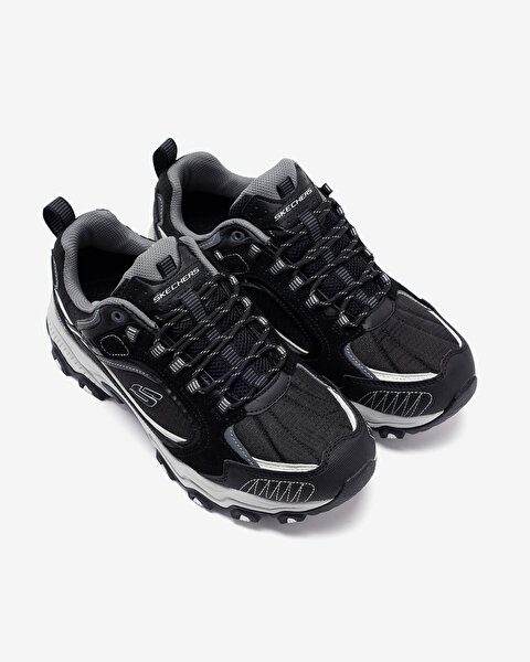 Skechers Stamina At - Vintage Stitch Erkek Siyah Outdoor Ayakkabı 237529 BKGY-5