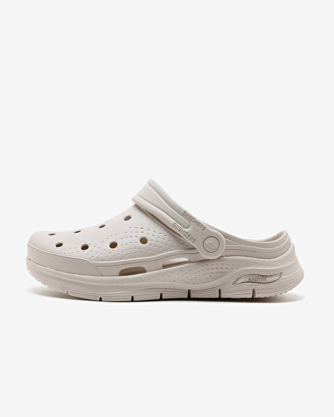 Skechers Arch Fit Foamies  -  Valiant Erkek Bej Terlik 243160 NAT-1