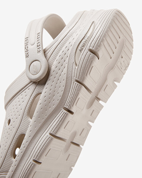 Skechers Arch Fit Foamies  -  Valiant Erkek Bej Terlik 243160 NAT-8