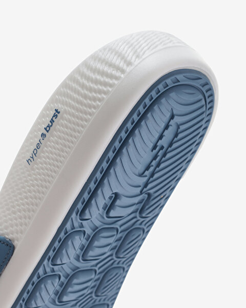 Skechers Hyper Slide  -  Deriver Erkek Beyaz Terlik 246020 WBL-8
