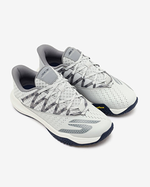 Skechers Skechers Viper Court Rally Erkek Gri Pickleball Ayakkabısı 246110 GYNV-5