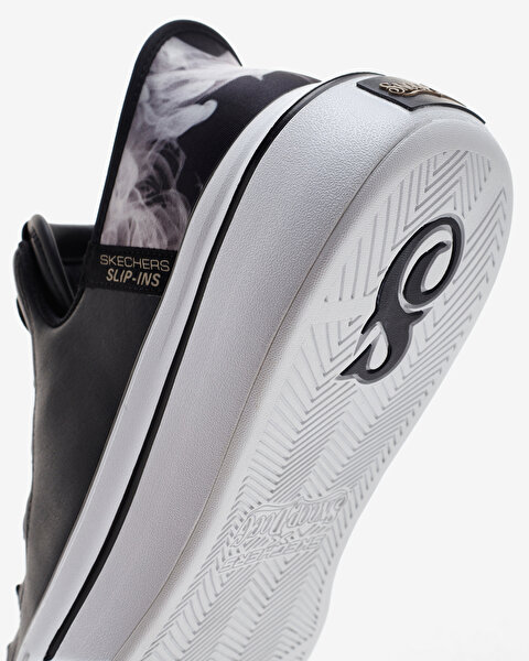 Skechers Snoop Dogg : Premium Leather Slip-ins Snoop One - Og Erkek Siyah Sneakers 251016 BKW-1