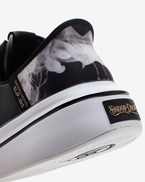 Skechers Snoop Dogg : Premium Leather Slip-ins Snoop One - Og Erkek Siyah Sneakers 251016 BKW-9