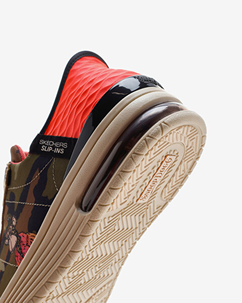 Skechers Slip-ins: Snoop Dogg: Doggy Air - Dr. Bombay Erkek Haki Sneakers 251022 CAMO-8