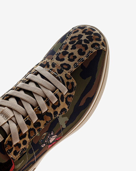 Skechers Slip-ins: Snoop Dogg: Doggy Air - Dr. Bombay Erkek Haki Sneakers 251022 CAMO-9