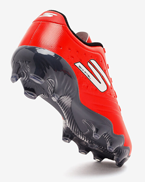 Skechers Skechers Jr Youth Fg Büyük Erkek Çocuk Kırmızı Krampon 252060L RDBK-6