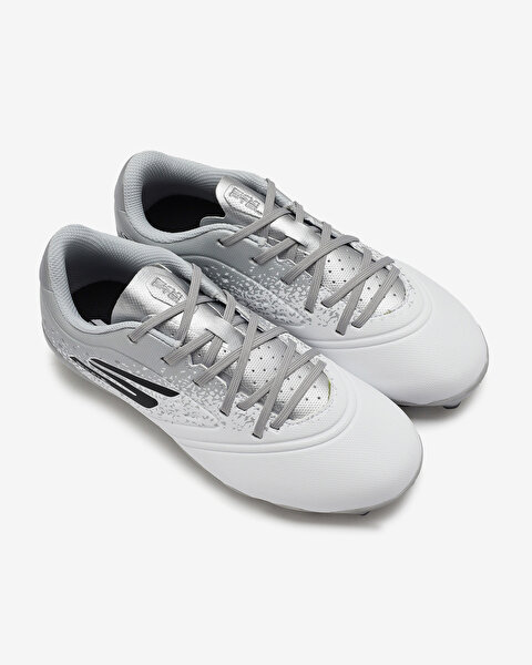 Skechers Skechers Jr Youth Fg Büyük Erkek Çocuk Beyaz Krampon 252060L WSL-5