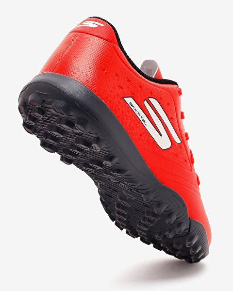 Skechers Skechers Jr Youth Tf Büyük Erkek Çocuk Kırmızı Krampon 252061L RDBK-6