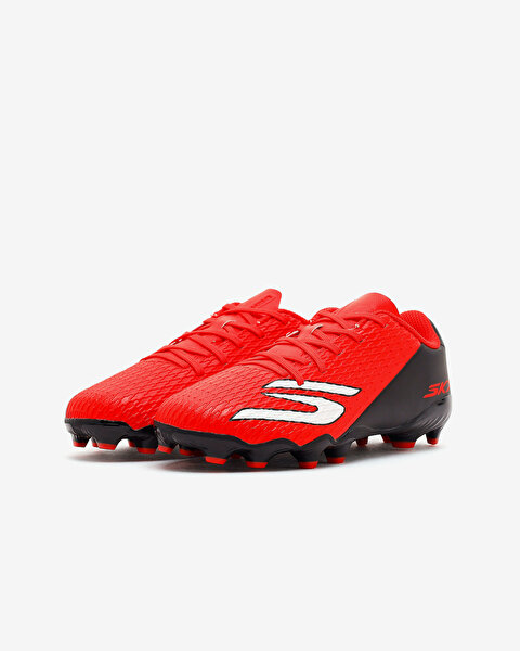 Skechers Skechers Skx 2 Jr Youth Mg Büyük Erkek Çocuk Kırmızı Krampon 252160L RDBK-2