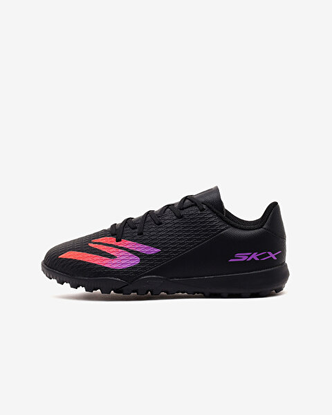 Skechers Jr Youth Tf Büyük Erkek Çocuk Siyah Krampon 252164L BKPR