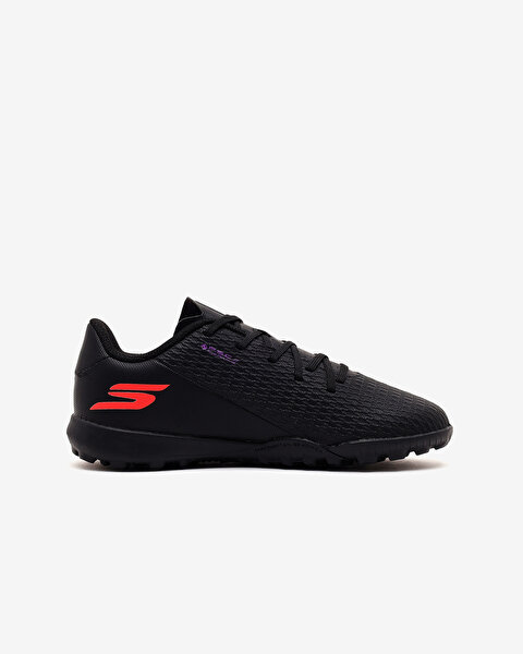 Skechers Skechers Jr Youth Tf Büyük Erkek Çocuk Siyah Krampon 252164L BKPR-1