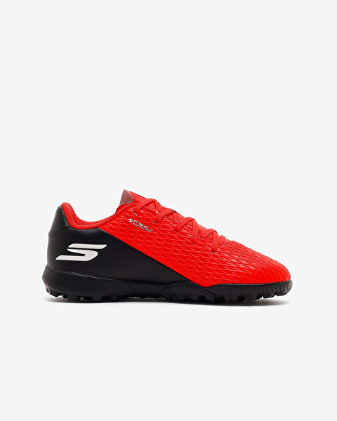 Skechers Skechers Jr Youth Tf Büyük Erkek Çocuk Kırmızı Krampon 252164L RDBK-1