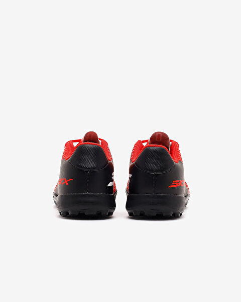 Skechers Skechers Jr Youth Tf Büyük Erkek Çocuk Kırmızı Krampon 252164L RDBK-4