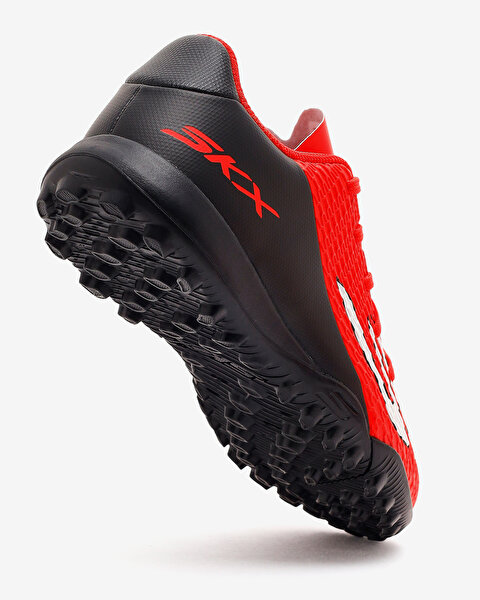 Skechers Skechers Jr Youth Tf Büyük Erkek Çocuk Kırmızı Krampon 252164L RDBK-6