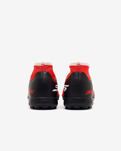 Skechers Skechers Jr Youth Tf Büyük Erkek Çocuk Kırmızı Krampon 252166L RDBK-4