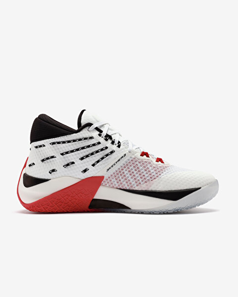 Skechers Skx Reign Erkek Beyaz Basketbol Ayakkabısı 253020 WRBK-4