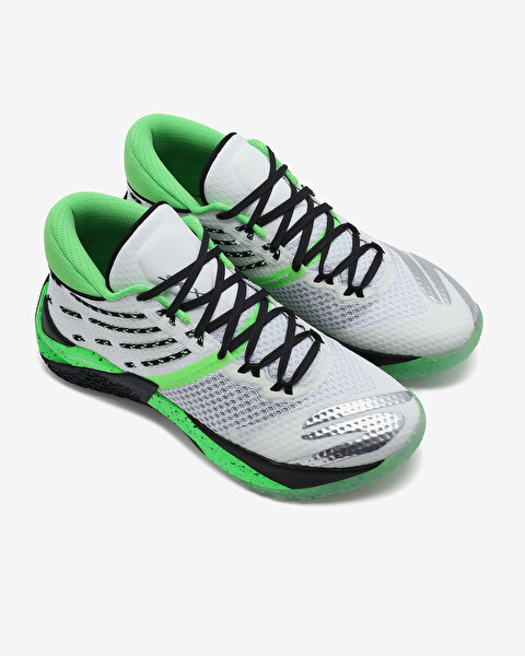 Skechers Skx Reign Erkek Beyaz Basketbol Ayakkabısı 253020 WBLM-5