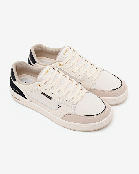Skechers League Erkek Bej Sneakers 254073 NTBK-4