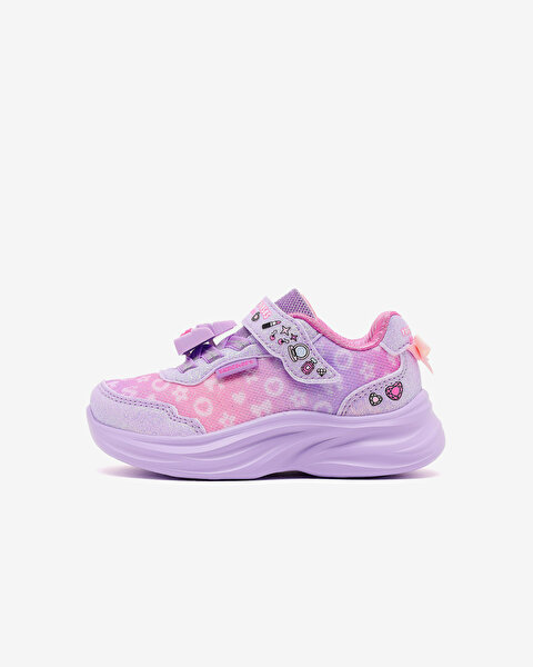 Skechers Power Jams 2.0 Küçük Kız Çocuk Mor Spor Ayakkabı 302199N LVMT