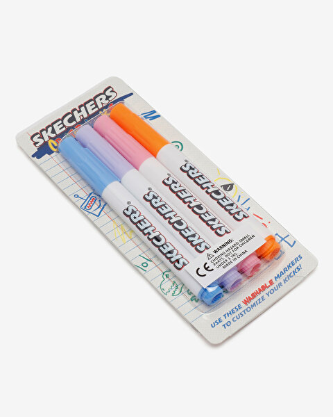 Skechers Sport Court 92 - Color Me Kicks Büyük Kız Çocuk Beyaz Sneakers 302213L WMLT-14