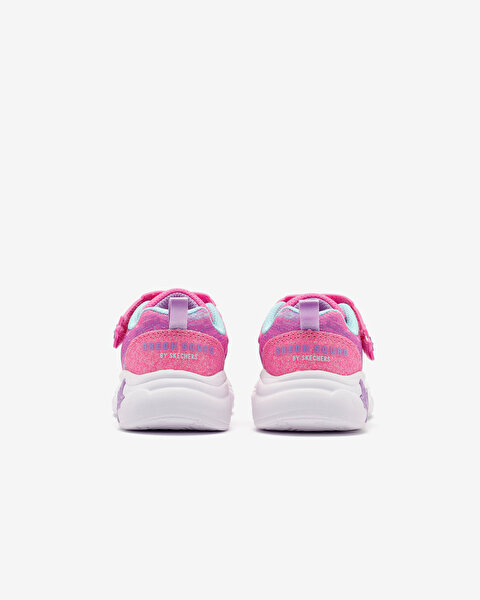 Skechers Snuggle Sneaks - Skech Squad Küçük Kız Çocuk Pembe Spor Ayakkabı 302214N PKMT-4