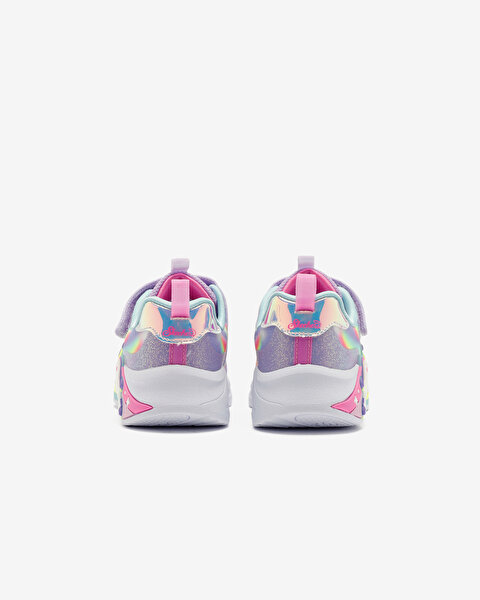 Skechers Unicorn Chaser Küçük Kız Çocuk Mor Işıklı Spor Ayakkabı 302298N LVMT-5