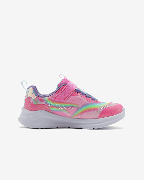 Skechers Unicorn Chaser Büyük Kız Çocuk Pembe Işıklı Spor Ayakkabı 302298L PKMT-2