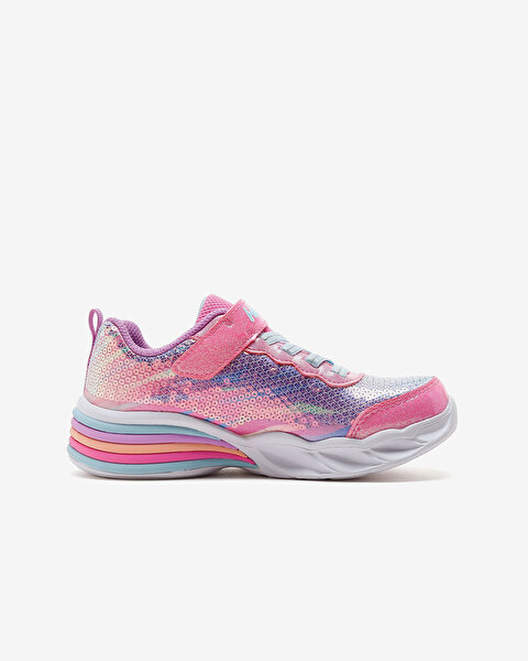 Skechers Sweetheart Lights  - Lets Shine Büyük Kız Çocuk Pembe Işıklı Spor Ayakkabı 302313L PKMT-2