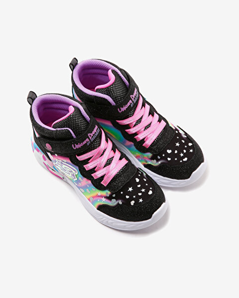 Skechers Unicorn Dreams - Magical Dreame Büyük Kız Çocuk Siyah Işıklı Bot 302332L BKMT-6