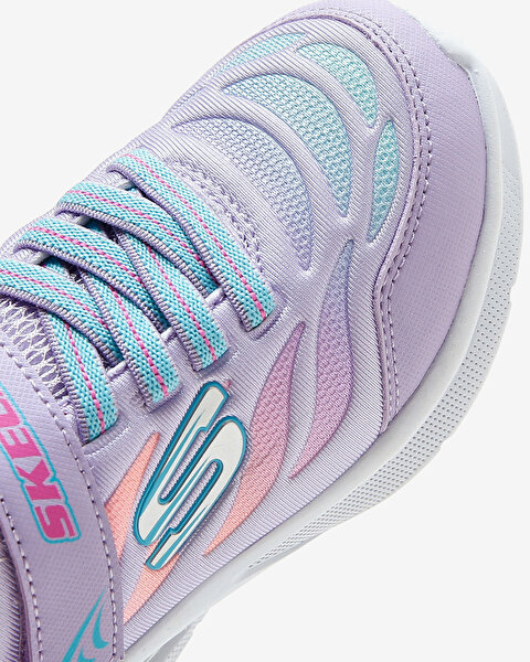 Skechers Microspec Max  -  Airy Color Büyük Kız Çocuk Mor Spor Ayakkabı 302345L LVMT-8