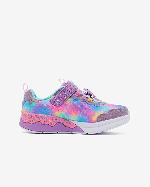 Skechers Donut Kitty Büyük Kız Çocuk Mor Spor Ayakkabı 302367L LVMT-1
