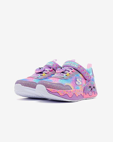 Skechers Donut Kitty Büyük Kız Çocuk Mor Spor Ayakkabı 302367L LVMT-2