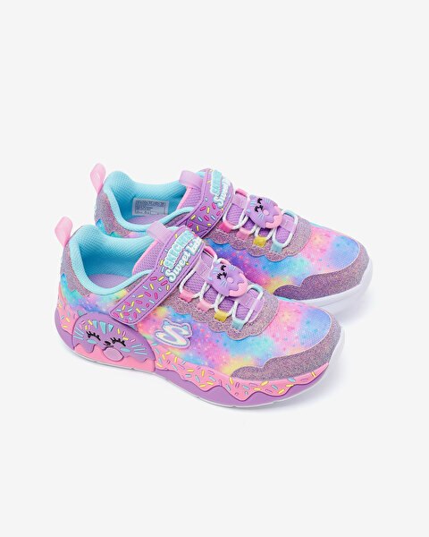 Skechers Donut Kitty Büyük Kız Çocuk Mor Spor Ayakkabı 302367L LVMT-4